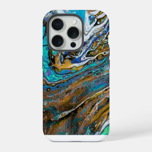 Água e pedras abstrato