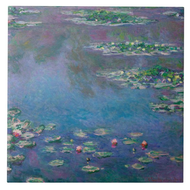 Água Lily Pond, Monet (Frente)