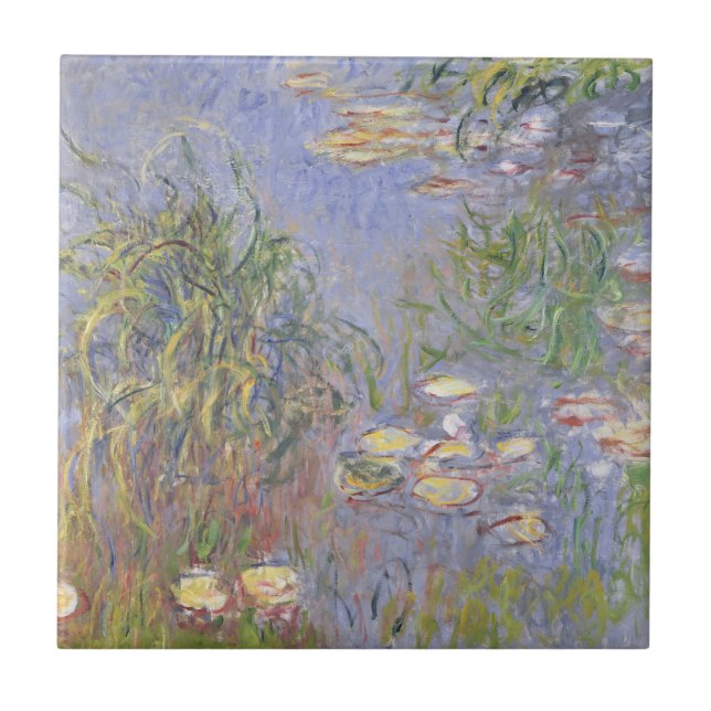 Água-Lírios de Claude Monet |, conjunto de grama (Frente)