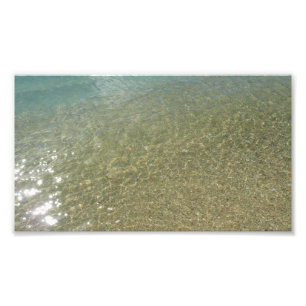 Água na fotografia da Abstrato Nature Beach I