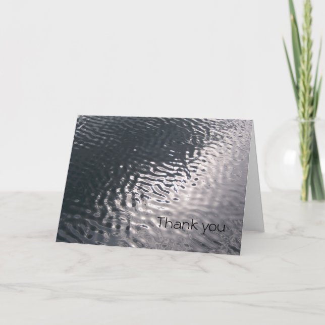 Água - Obrigado Cartões (Frente)