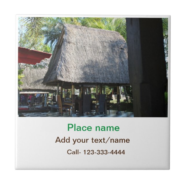 água oceano praia foto adicionar nome texto local  (Frente)