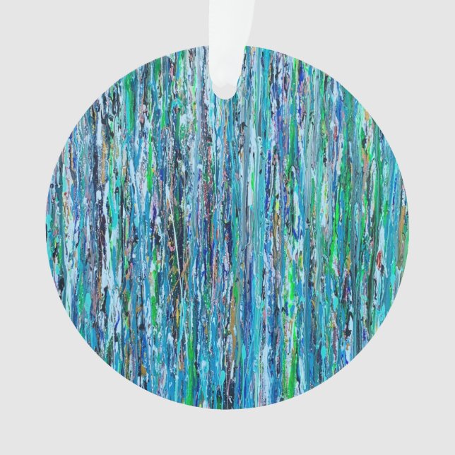 Água sob o ornamento da ponte (Frente)