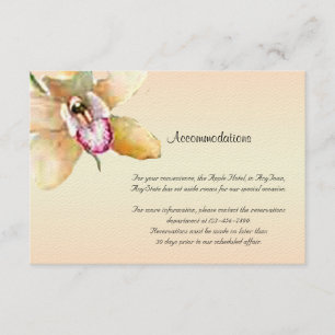 Água-viva de Orquídea Pêssego Aquarela Convite de 