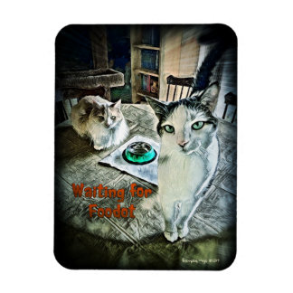 Aguardando Foodot 3" x 4" com ímã flexível