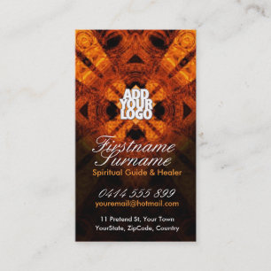 Aguardente de árvore do xamã com Cartões de visita