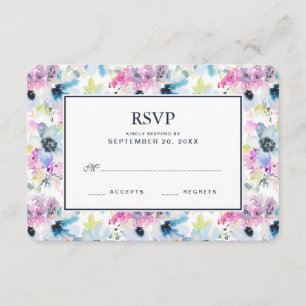 Aguarela do buquê floral - RSVP Wedding