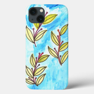 aguarela pintado mão