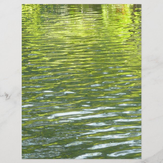 Águas de Oak Creek Amarelo e Verde Foto (Frente)