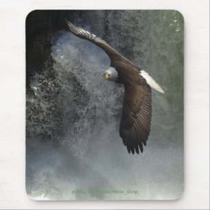 ÁGUIA AMERICANA & CACHOEIRA Mousepad