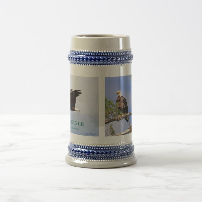 Águia americana da caneca de cerveja de Sebago (Centro)