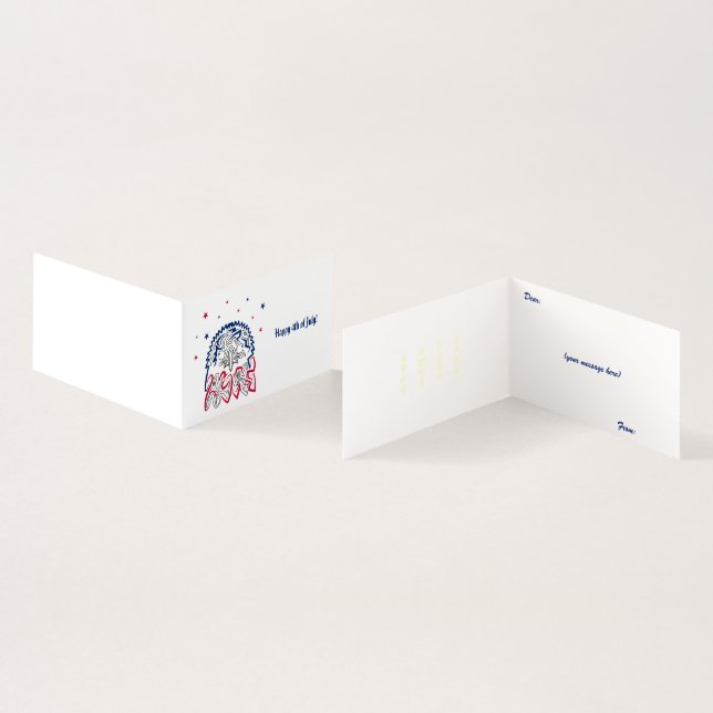 Águia Americana do Dia da Independência (Interior e exterior)