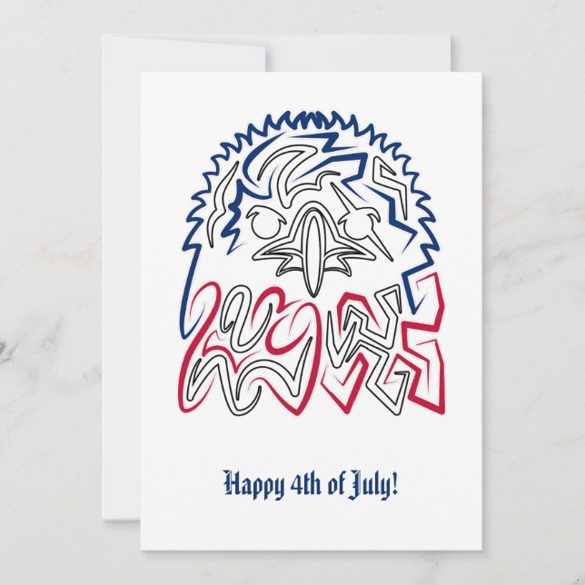 Águia Americana do Dia da Independência (Frente)