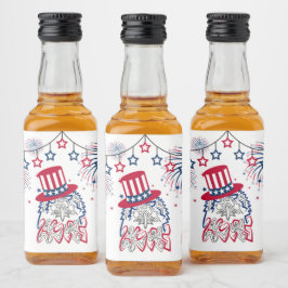 Águia Americana do Dia da Independência em 4 de ju