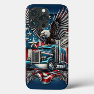 Águia Americana e Caminhão, Design Bold e Patrióti