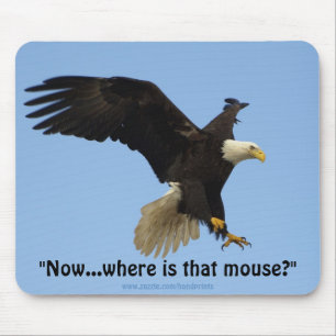 Águia americana Mousepad