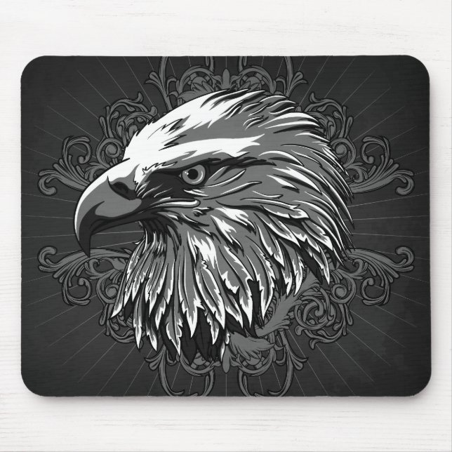 Águia americana Mousepad (Frente)