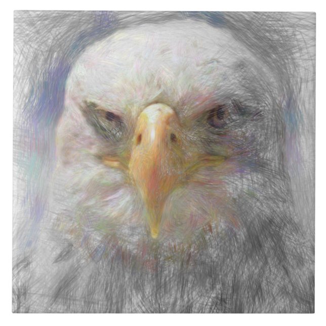Águia Animal Artística. (Frente)