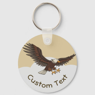 Águia Atacando Chaveiro