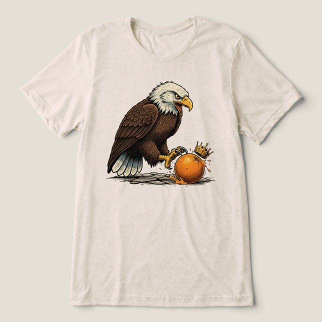 Águia Careca e Laranja  (Design frontal)