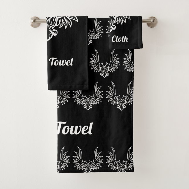 Águia com duas Cabeças em Toalha (Insitu)