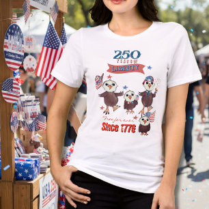 Águia Família 250º Aniversário dos Estados Unidos