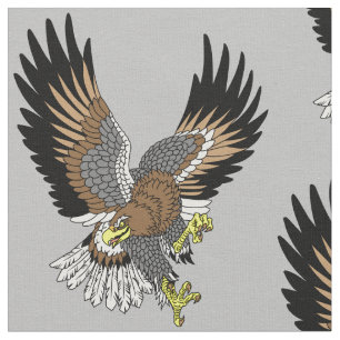 águia japonesa estilizada no Tecido de voo