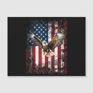 Águia Patriótica 4 de Julho Bandeira Americana EUA