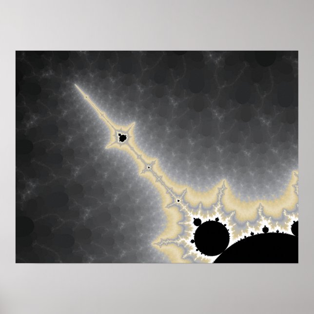 Agulha Dourada no Poster Mercúrio (Frente)