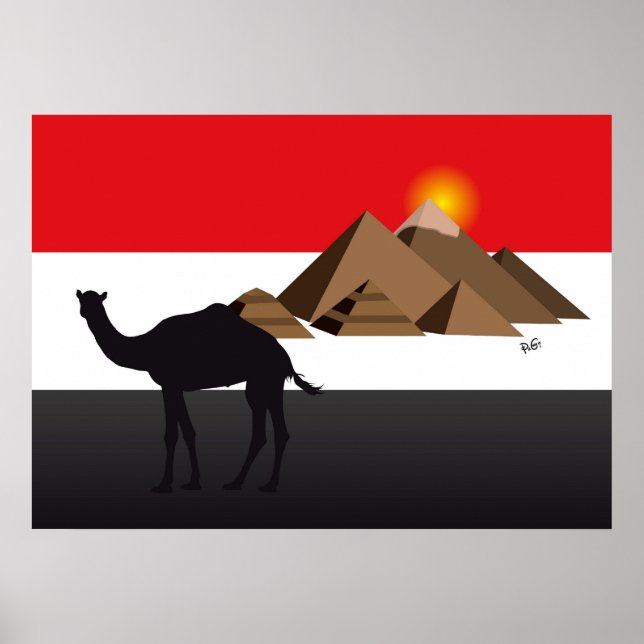 Ägypten - Poster do Egito (Frente)