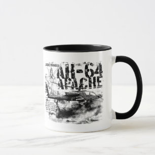 AH-64 Apache caneca da campainha de 11 onças