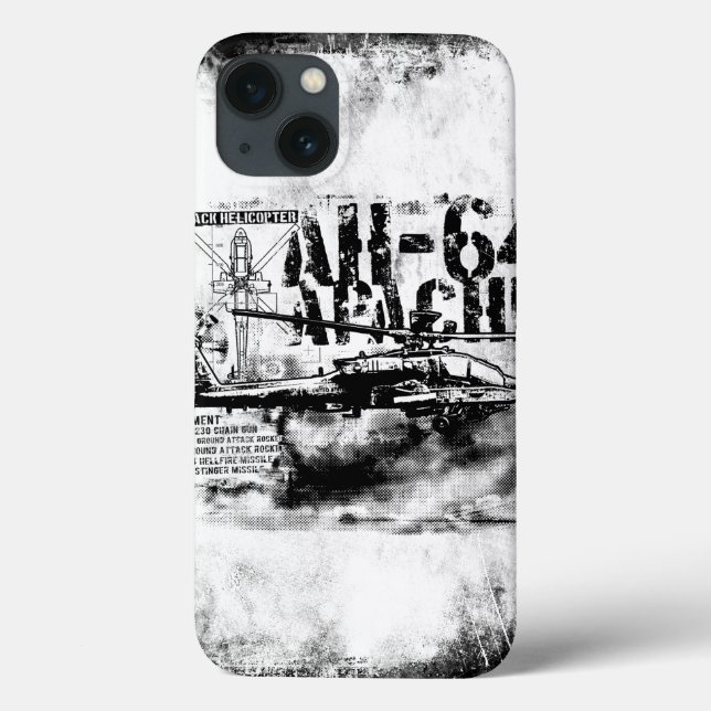 AH-64 Apache iPad Mini  Case (Verso)