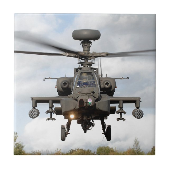 ah 64 forças armadas do helocopter do longbow de (Frente)