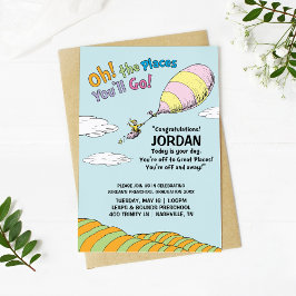 Ah, Os Lugares Que Você Irá! Anúncio de Formatura