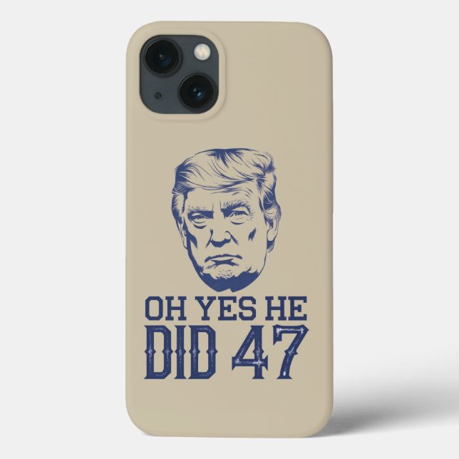 Ah Sim Ele Fez 47 Trump 2024  (Verso)