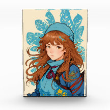 Ahana Sonhadora Anime Garota Caminhante Arte Botân