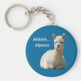 Ahhhh Alpaca Chaveiro