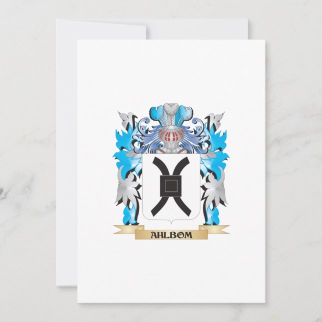 Ahlbom Casaco Of Arms (Frente)