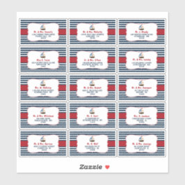 Ahoy, é um menino! Etiquetas para Chá de fraldas d