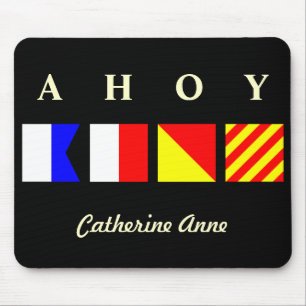Ahoy Mousepad personalizado
