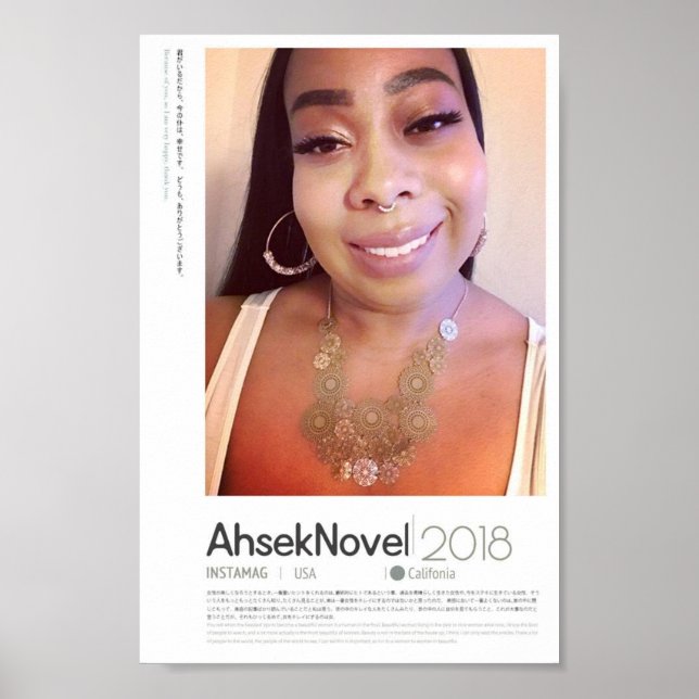 Ahsek Novel Import Poster 111 (Frente)