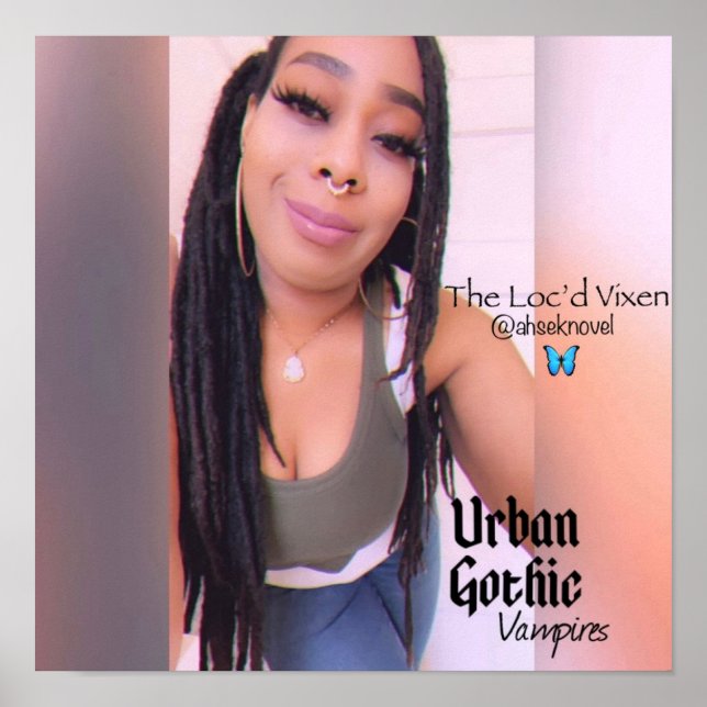 Ahsek Novel x Vampiros góticos urbanos Poster 909 (Frente)