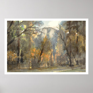 Ahwahnee Lawn Impressão