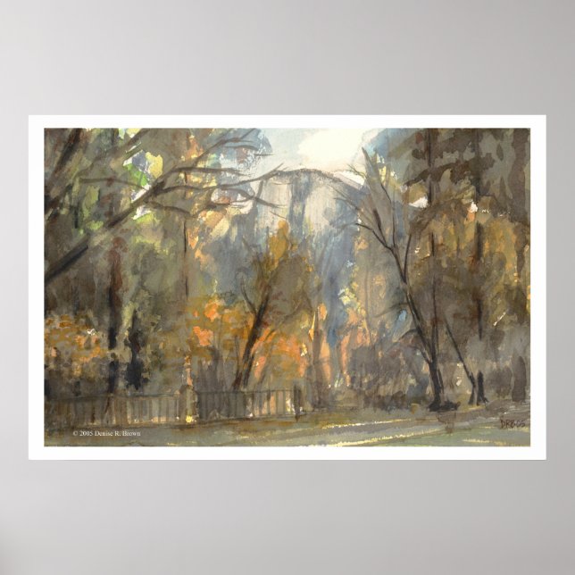 Ahwahnee Lawn Impressão (Frente)