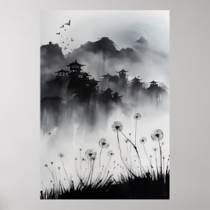 AI Dandelions Poster