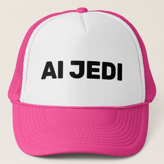 AI Jedi™ Boné de Caminhoneiro (Frente)