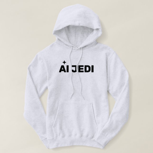 AI Jedi™ Moletom (Frente do Design)