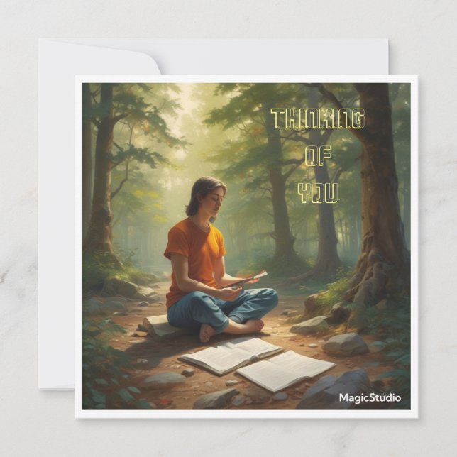 AI Pensando no seu Cartão de Nota (Frente)