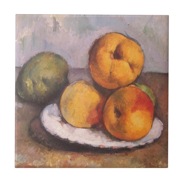 "Ainda é a vida", "Maçãs", "Peras" de Paul Cezanne (Frente)