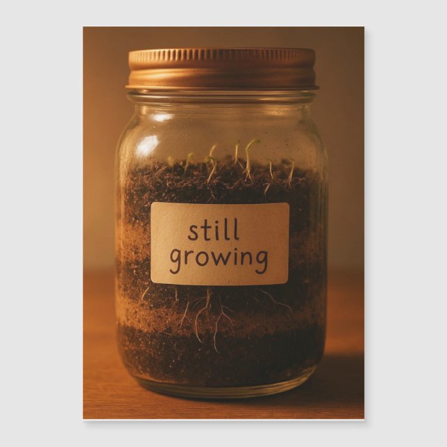 ainda em crescimento (Frente)